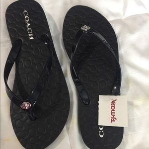 Women’s Navy Blue Coach Sandal